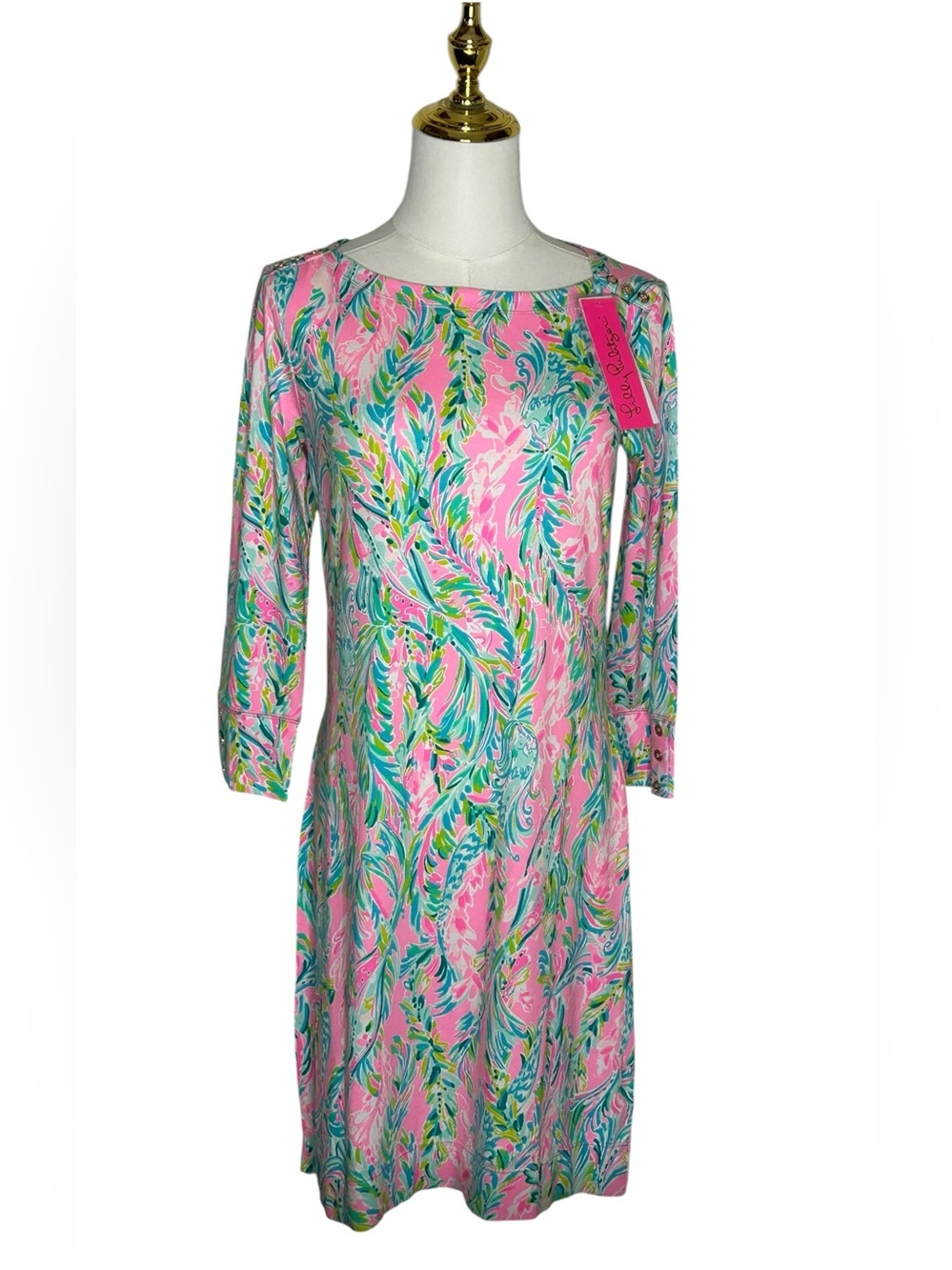 Lilly Pulitzer Sophie Unicorn of the Sea Shift Dress Resortwear Sz S NWT cruise